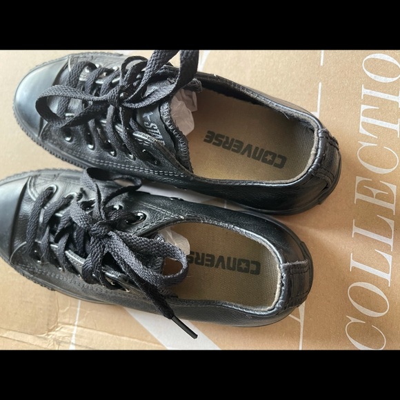 CONVERSE OX LEATHER SNEAKERS WOMENS 5 MENS 3 - Picture 10 of 12